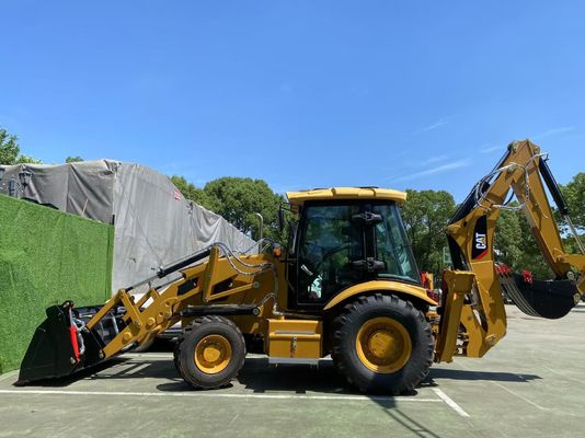 Kalite  Used Caterpillar CAT 420F 420F2 Backhoe Loader Retro Excavator CAT420F CAT420F2 Backhoe Loader for Sale Fabrika
