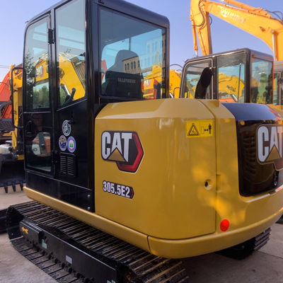 İnşaat Sarı Cat305 İkinci El Kazı Makinesi Kullanılmış Kelebek Kazı Makinesi 5400kg
