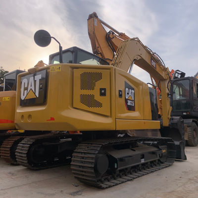 7210kg Büyük Kullanılmış CAT Kazı Makinesi İkinci El Hidrolik Gezgin Kazı Makinesi CAT307
