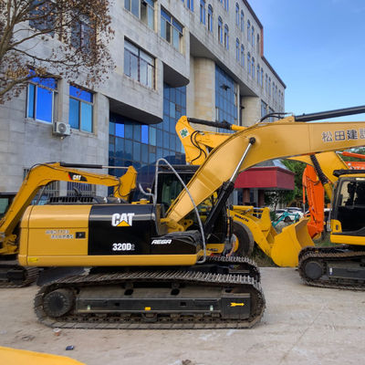 İkinci El CAT Crawler Excavator Hidrolik Kazıcı CAT320D2L İnşaat Ekipmanı