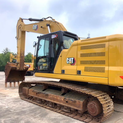 CAT 330GC Kullanılmış sürünen kazıcı ikinci el inşaat makineleri 35108kg