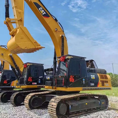 CAT336D Hidrolik Kullanılmış CAT Kazı Makinesi Güçlü İkinci El Toprak Taşıma Makinesi