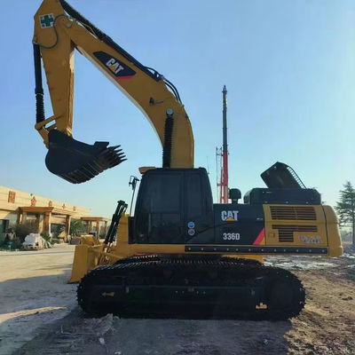 CAT336D Hidrolik Kullanılmış CAT Kazı Makinesi Güçlü İkinci El Toprak Taşıma Makinesi