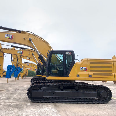 CAT345GC İkinci el kazma makinesi İnşaat Mühendisliği Eski kazıcılar