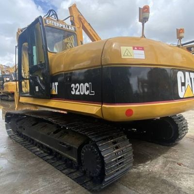 Cat 320 Kullanılmış Caterpillar Mini Excavator 110kw 2000rpm kazı ekipmanları
