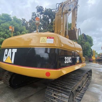 Cat 320 Kullanılmış Caterpillar Mini Excavator 110kw 2000rpm kazı ekipmanları