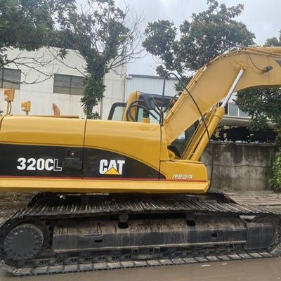 Cat 320 Kullanılmış Caterpillar Mini Excavator 110kw 2000rpm kazı ekipmanları