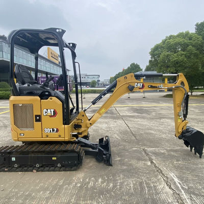 16.1kW Kullanılmış CAT kazıcı Mini kazıcılar Cat301.7 İkinci el sorunsuz çalışma