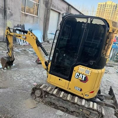 Malzeme İşleme Eski Mini Kazıcı Kazıcı Cat302 Toprağı Taşımak Makineleri