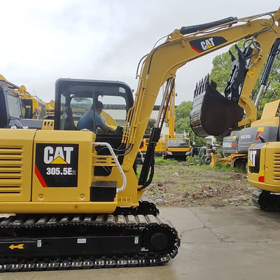 Cat 305 Kullanılmış Mini Kazı Makineleri Madencilik İşlemleri İçin 5400kg