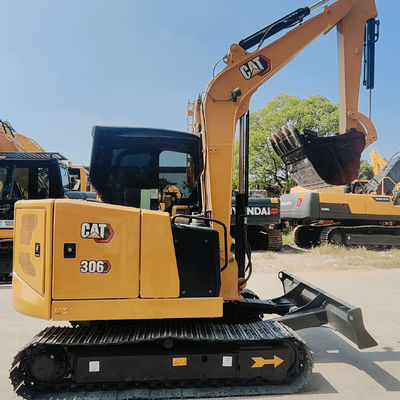 Kullanılmış Cat Mini Kazı Makineleri Hidrolik İnşaat Makinesi CAT 306 İkinci El