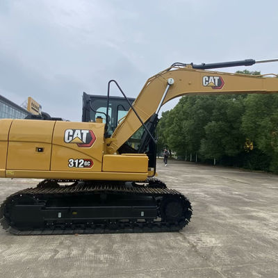 Hidrolik Kullanılan İnşaat Makineleri İkinci El Kazıcılar CAT312gc 74.4kw Madencilik için