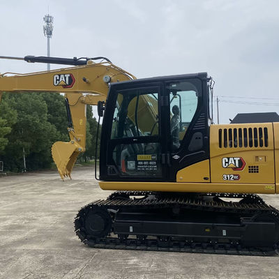 Hidrolik Kullanılan İnşaat Makineleri İkinci El Kazıcılar CAT312gc 74.4kw Madencilik için
