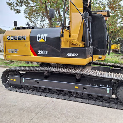 Yüksek Güçlü Kullanılmış Kazıcı Kazıcı CAT320DL Eski Sürünen Kazıcı