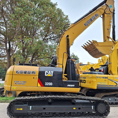 Yüksek Güçlü Kullanılmış Kazıcı Kazıcı CAT320DL Eski Sürünen Kazıcı