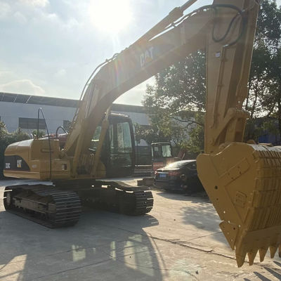 10T CAT320C Kullanılmış İnşaat Makineleri İkinci El Sürücüsü Kelebek Kazıcısı 110kw