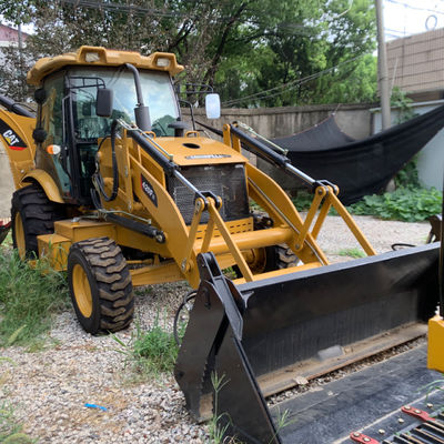 3283kg yük kullanılmış yükleyici ikinci el CAT 420F Backhoe yükleyici 76.1kW İnşaat için