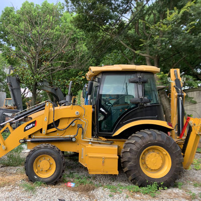 3283kg yük kullanılmış yükleyici ikinci el CAT 420F Backhoe yükleyici 76.1kW İnşaat için