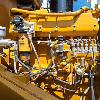 Bina Kullanılmış Backhoe Yükleyici CAT 966H 6T Yük 2nd Hand Traktör Backhoe Yükleyici