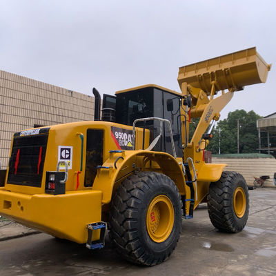 5 Tonluk Yük 147 KN Kullanılmış Tekerlekli Yükleyici CAT 950GC Hidrolik Kontrol