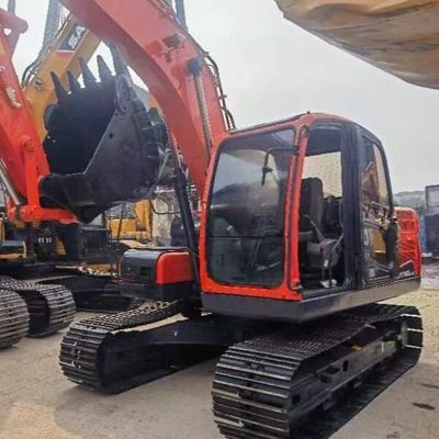 Kullanılmış Doosan DH140 12 tonluk sürünen kazıcı Eski toprak taşıma makineleri
