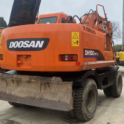 İkinci el orijinal kazıcı kazıcı ekipman DOOSAN 150W-7 39.7kW