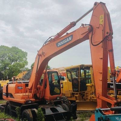 Doosan 210w Kullanılmış İnşaat Ekipmanı Hidrolik Gezgin Kazıcı 19800 Kg
