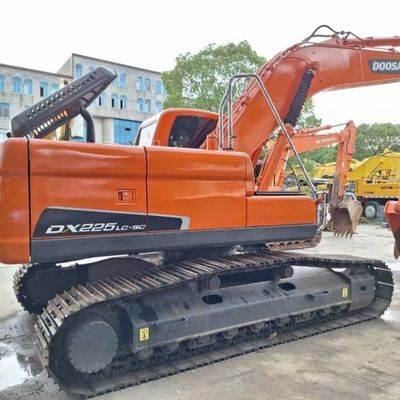İkinci el DOOSAN Hidrolik Kazıcı DH225 Kullanılmış Kazı Ekipmanı