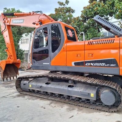 İkinci el DOOSAN Hidrolik Kazıcı DH225 Kullanılmış Kazı Ekipmanı
