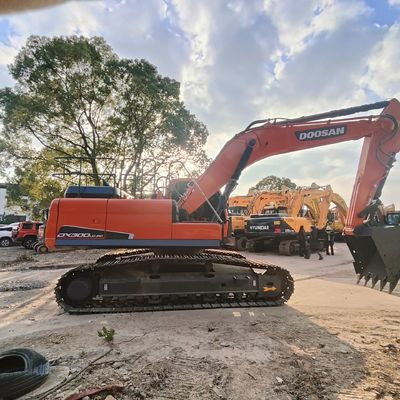 Kullanılmış büyük kazıcı kazıcı DOOSAN DH300 Hidrolik kazıcı makinesi ikinci el