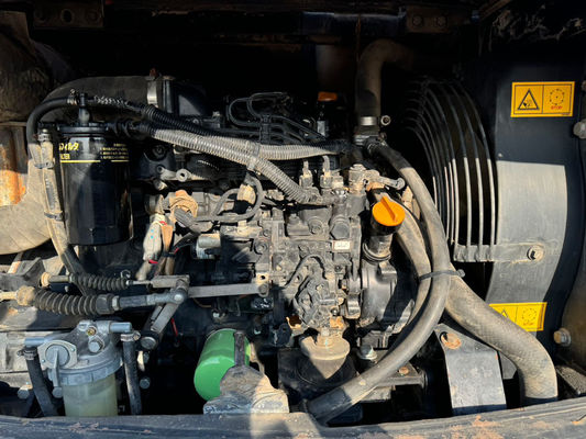 48KW Kullanılmış DOOSAN Kazı Makinesi Doosan DX60W Hidrolik Çamurlu Kazı Makinesi 5550 kg