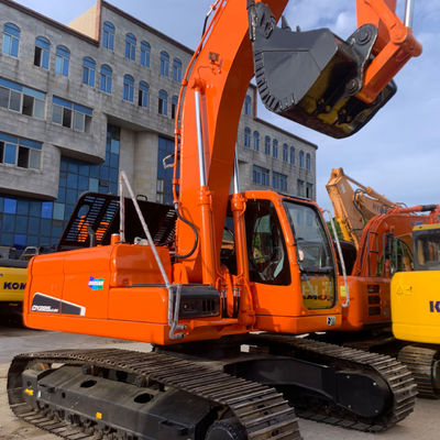 1900 rpm Kullanılmış DOOSAN Kazı makinesi DX225LC-9C İnşaat ekipmanları 21800kg