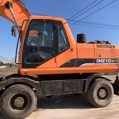 Doosan 210w-7 Kullanılmış Tekerlekli Kazıcı 115kW Madencilik Sanayi için