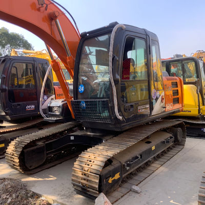 93 KW Kullanılmış kazıcı kazıcı Hitachi Zx120 İkinci el sürünen tür kazıcı