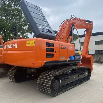 Hidrolik Tip Kullanılmış HITACHI Kazıcı Hitachi Zax200 İnşaat Makineleri İkinci El