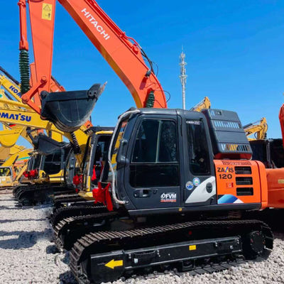 Kasaba İnşaatı İçin Kullanılmış Hitachi ZX120 Kazı Makinesi