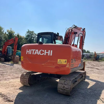 Hitachi Zx130 Kullanımlı Kazı 69kw İnşaat Ekipmanı Sürünen Kazı