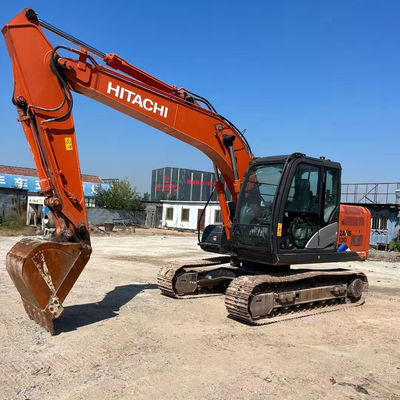 Hitachi Zx130 Kullanımlı Kazı 69kw İnşaat Ekipmanı Sürünen Kazı