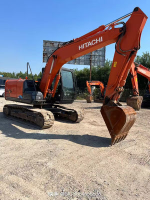 Hitachi Zx130 Kullanımlı Kazı 69kw İnşaat Ekipmanı Sürünen Kazı