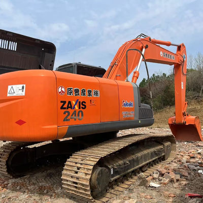 Kullanılmış Hitachi ZX240 Hidrolik Gezgin Kazıcı İkinci El 23.5 Ton Kazıcı
