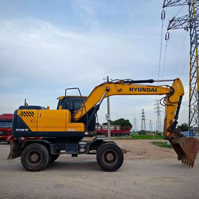 Hyundai 150w-9 Yol İnşaatı İçin Kullanılmış Hyundai Ekskavatör Ekipmanı