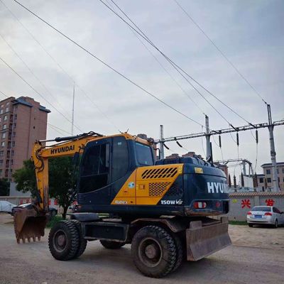 Hyundai 150w-9 Yol İnşaatı İçin Kullanılmış Hyundai Ekskavatör Ekipmanı
