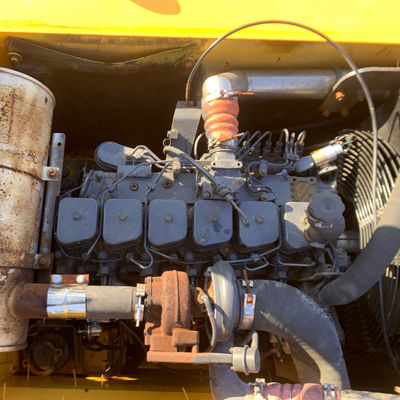 HYUNDAI 210W-7 Eski tekerlekli kazıcı, kullanılmış inşaat ekipmanları 124KW Madencilik için