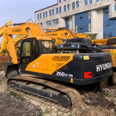 Modern Hyundai 260lc-9s Kullanılmış Ekskavatör Kazıcı Yakıt Tasarrufu Ağır Güçlü Kazı