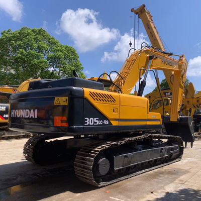 30200kg Kullanılmış Hyundai Kazı Makinesi HYUNDAI 305LC-9S 198KW Crawler Kazı Makinesi