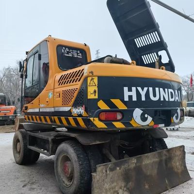 Hyundai 150w Kullanılmış Tekerlekli Kazıcı Ağır Güçlü İkinci El Toprak Taşıma Ekipmanı