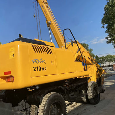 Kullanılmış Hyundai Excavator 210w-7 Anti Abrasif Tracks ile İnşaat Makineleri