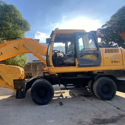 Kullanılmış Hyundai Excavator 210w-7 Anti Abrasif Tracks ile İnşaat Makineleri