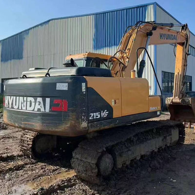 Kullanılmış Hidrolik Kazıcı Hyundi 20900kg 125KW Eski Dünya Hareketli Kazıcı