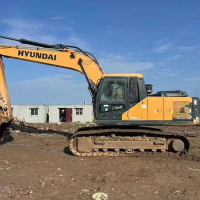 Kullanılmış Hidrolik Kazıcı Hyundi 20900kg 125KW Eski Dünya Hareketli Kazıcı